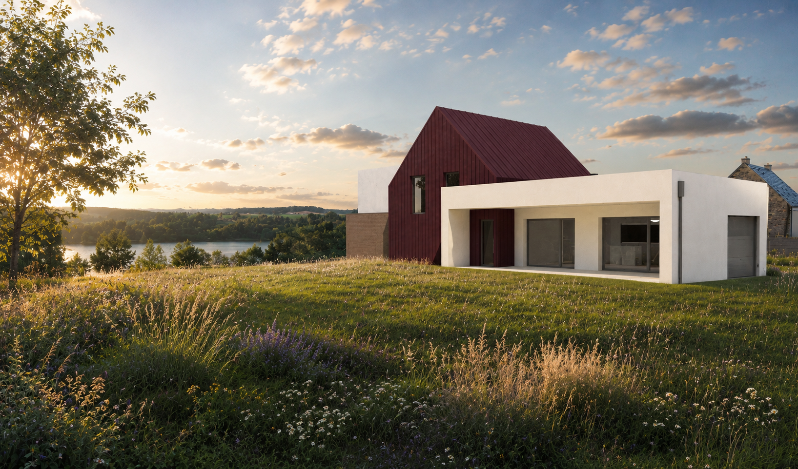 Dom nad Jeziorem projekt indywidualny architektura 3PROJEKT