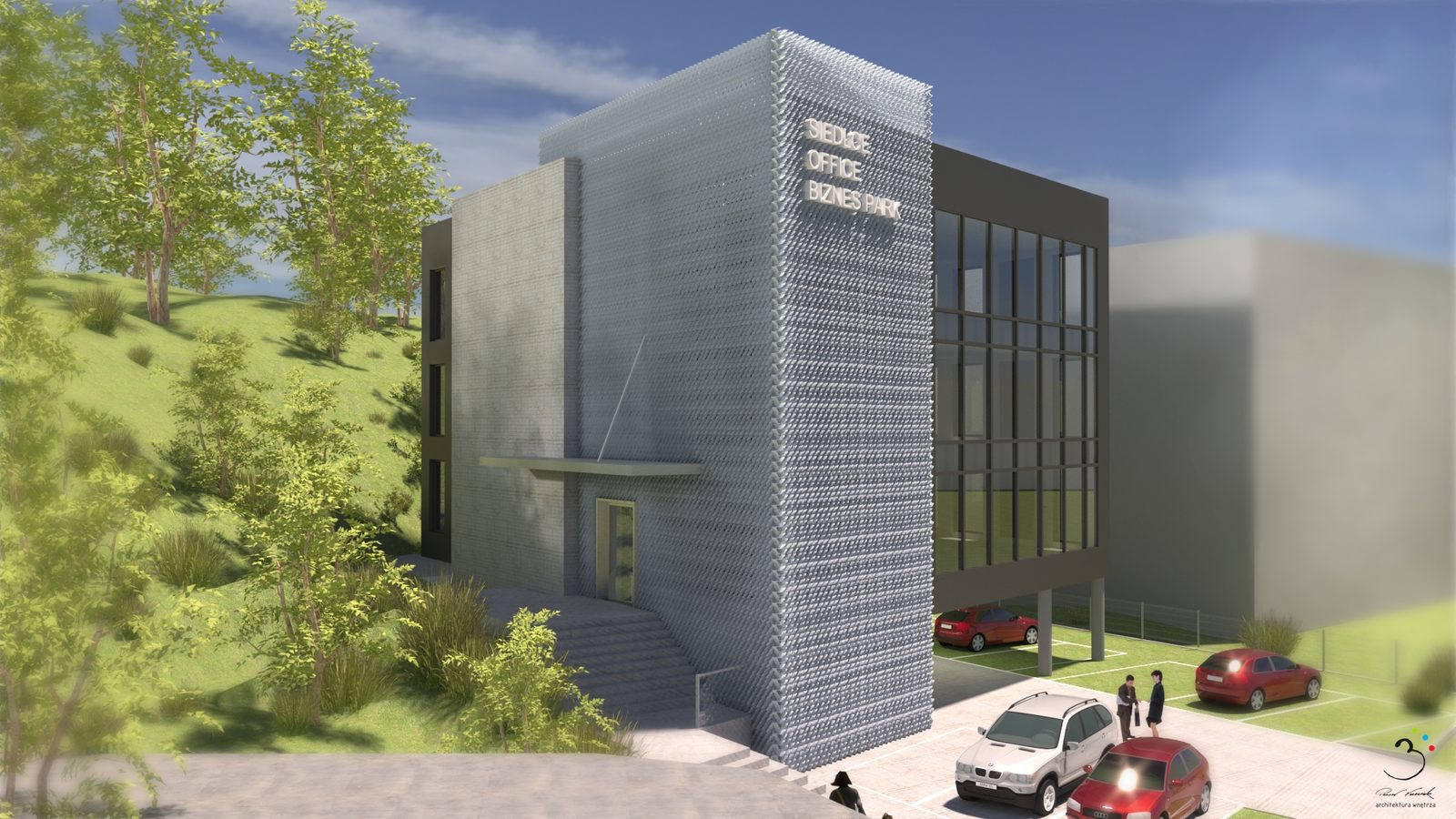 Baltic Office Cube Gdańsk — projekt architektoniczny biurowiec 3PROJEKT